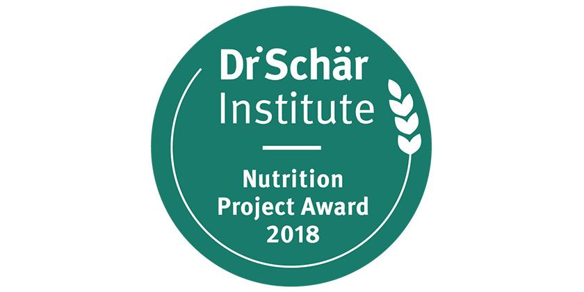Dr. Schar Institute DSI Nutrition Project Award 2016 Zöliakie Glutenunverträglichkeiten