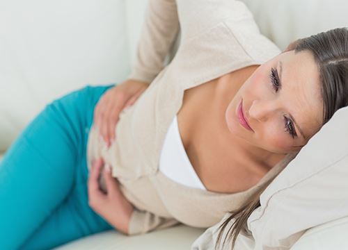 Woman Sofa fatigue and gastrointestinal symptoms,